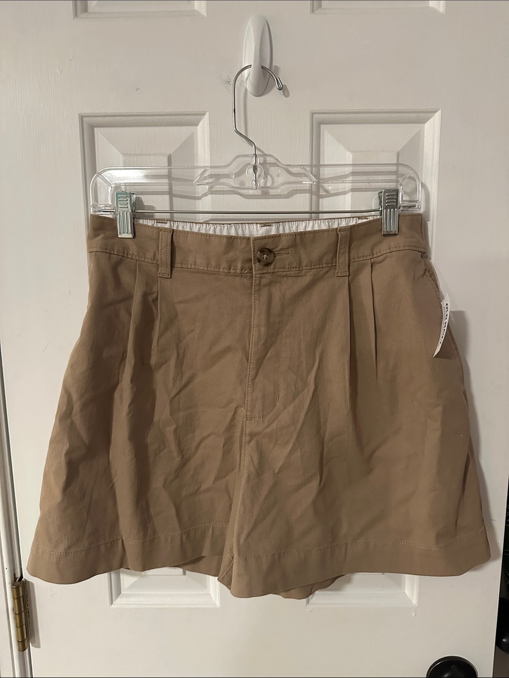 Old Navy Women’s OG High Waisted Flat-Front Khaki Chino Shorts Size Small S